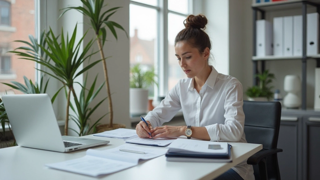 Professioneel planning document met SMART doelen notities