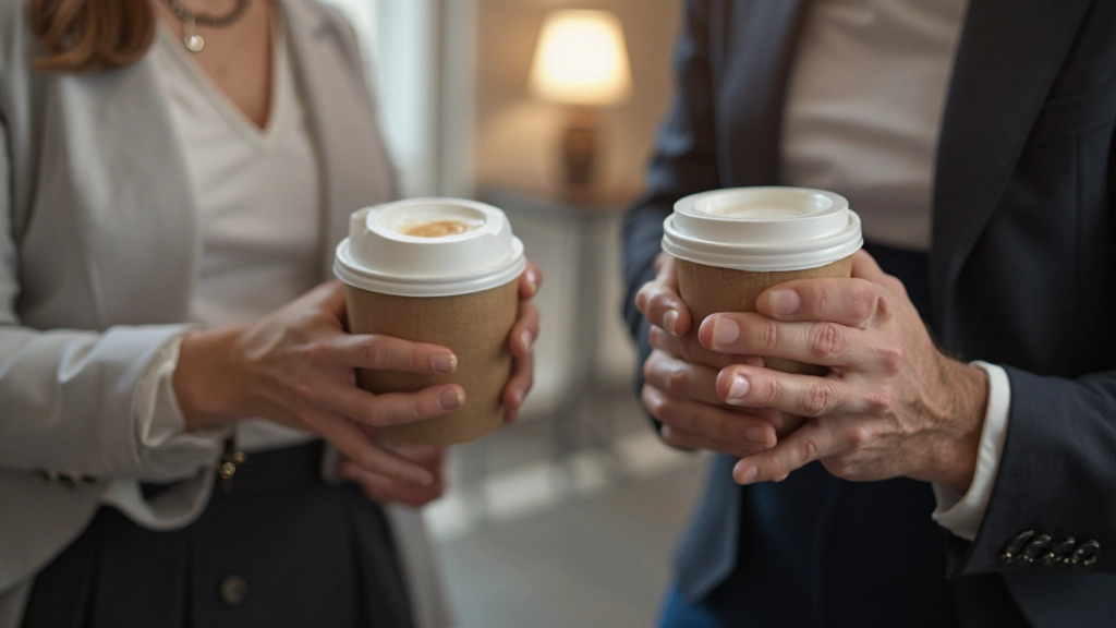 Professionele training sessie met twee personen in moderne kantooromgeving